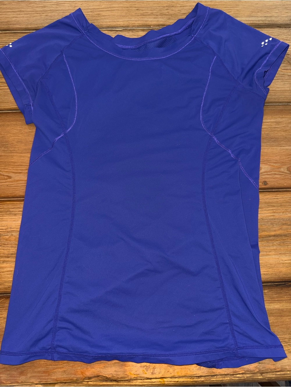 Zella Women's purple Short-Sleeve Performance Tee